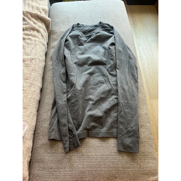Lululemon Swiftly Tech Long Sleeve Gray - Picture 2 of 4
